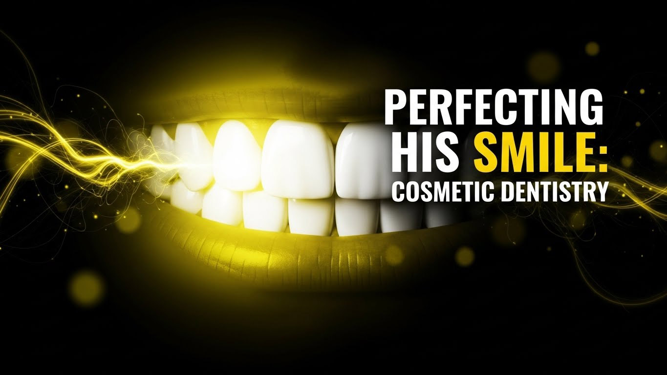 Perfecting His Smile Cosmetic Dentistry